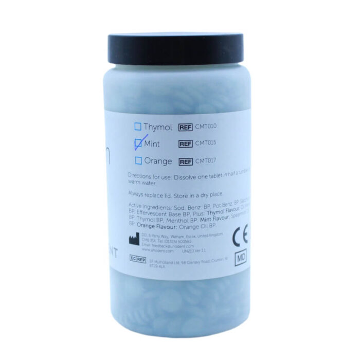 Mouthwash Tablets - Mint Flavour (Pack of 1000) - Image 2